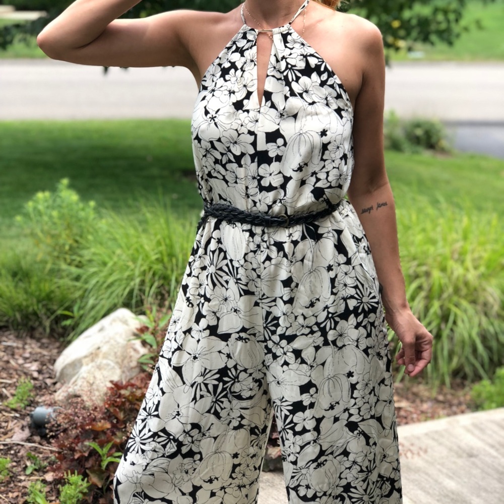 Sold | Anthropologie Lilium Silk Jumpsuit - Picture 2 of 5